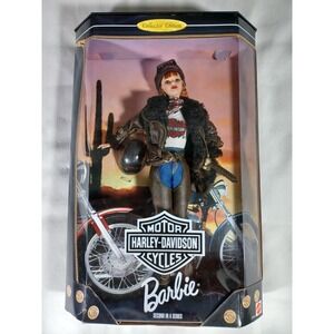 Vintage 1998 Harley-Davidson Barbie Doll Collector Edition 20441 Mattel NIB